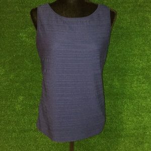 💙Ann Taylor Blue Sleeveless Top💙